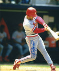 AUTOGRAPHED JOSE OQUENDO 8X10 St. Louis Cardinals photo