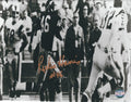 Autographed Ricky Harris 8x10 photo Washington Redskins
