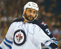 Autographed DUSTIN BYFUGLIEN 8X10 Winnipeg Jets Photo