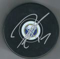 Autographed JORDAN NOLAN Buffalo Sabres Hockey Puck