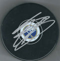 Autographed EVANDER KANE Buffalo Sabres Hockey Puck