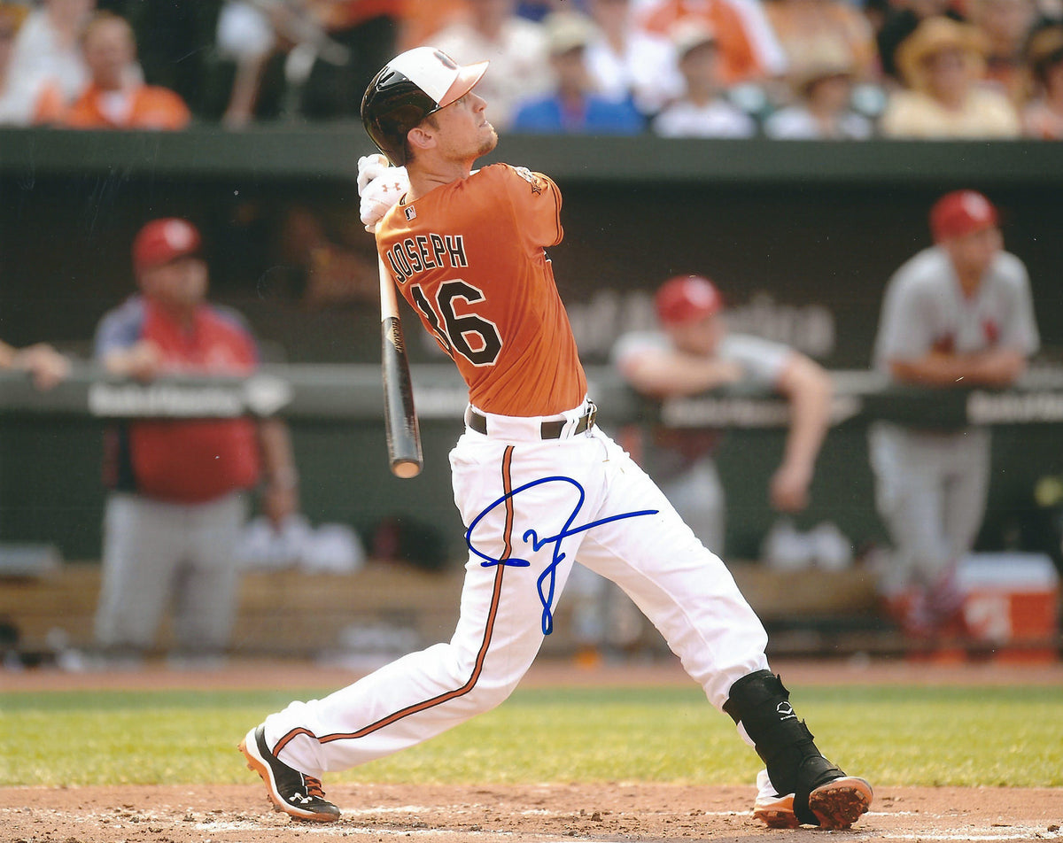 AUTOGRAPHED Caleb Joseph 8X10 Baltimore Orioles Photo