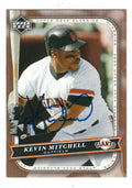 Autographed KEVIN MITCHELL 2005 UPPER DECK CLASSICS CARD