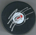 Autographed NOAH HANIFIN Carolina Hurricanes Hockey Puck