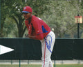 AUTOGRAPHED ADONIS MEDINA 8X10 Philadelphia Phillies Photo