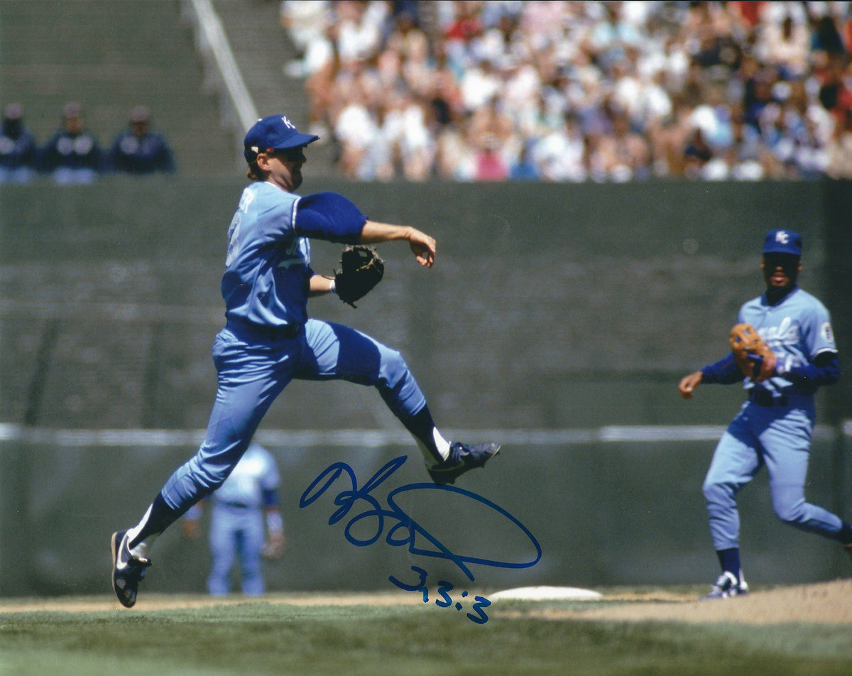 AUTOGRAPHED KEVIN SEITZER 8X10 Kansas City Royals