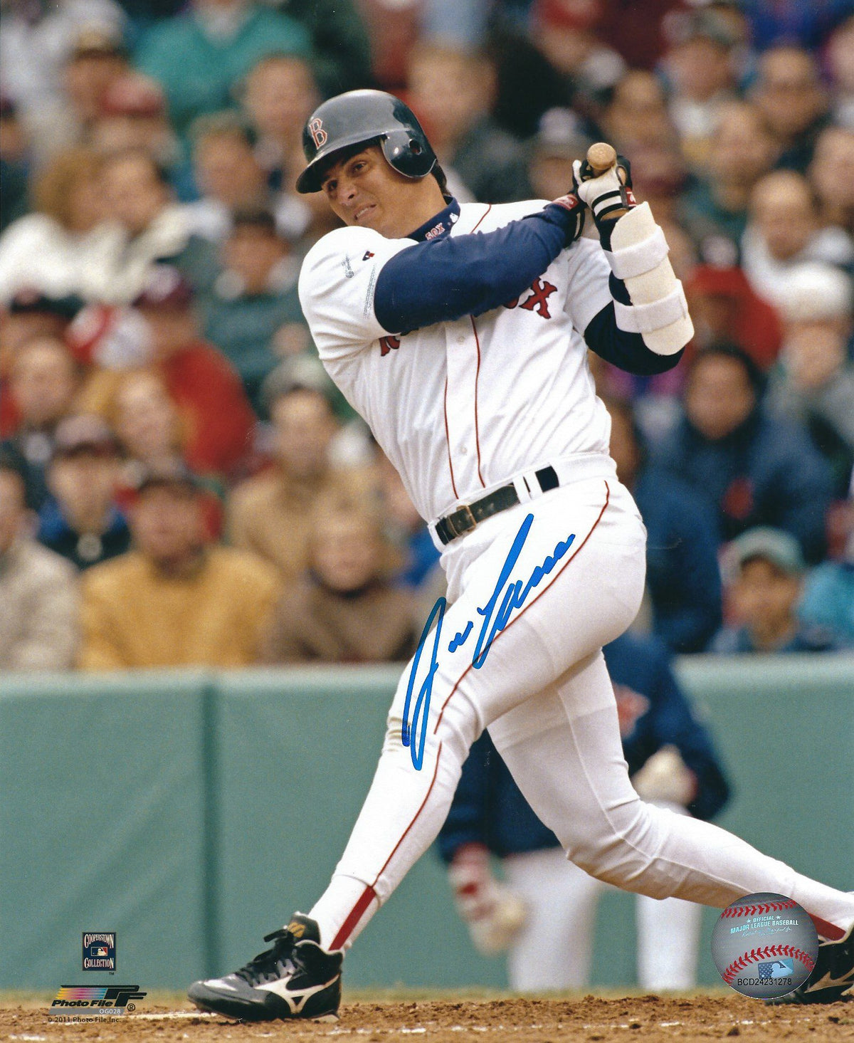 AUTOGRAPHED JOSE CANSECO 8X10 Boston Red Sox photo