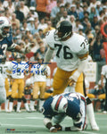 Autographed JOHN BANASZAK 8X10 Pittsburgh Steelers Photo