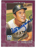 Autographed BILL MAZEROSKI 2002 TOPPS AMERICAN PIE CARD