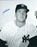 AUTOGRAPHED JAKE GIBBS 8X10 NEW YORK YANKEES photo