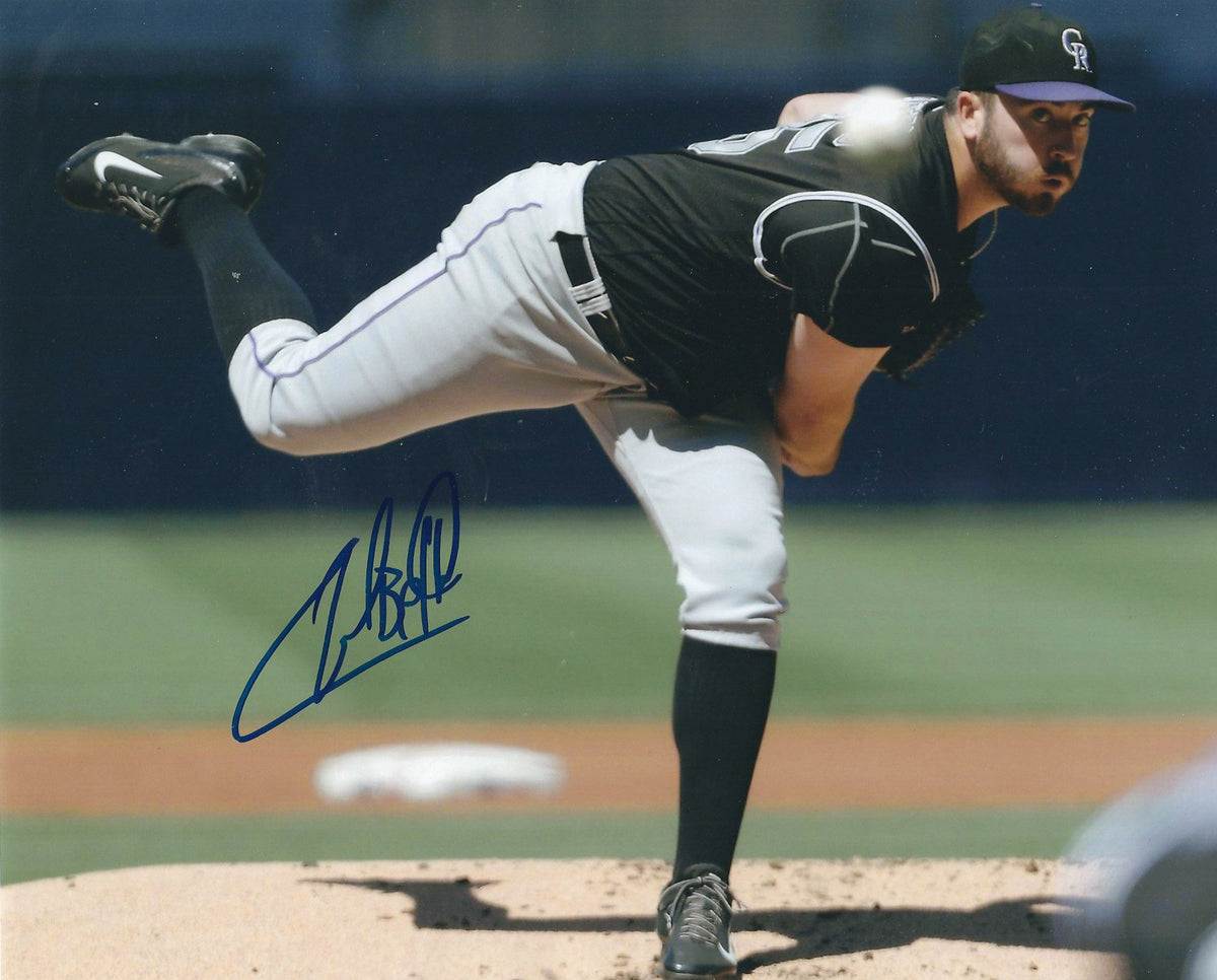 AUTOGRAPHED CHAD BETTIS 8X10 Colorado Rockies Photo