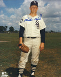 AUTOGRAPHED  WILBUR WOOD 8X10 Chicago White Sox Photo