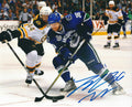Autographed JANNICK HANSEN 8X10 Vancouver Canucks Photos