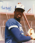 Autographed FRED MCGRIFF 8X10 Toronto Blue Jays Photo