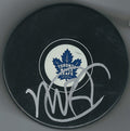 Autographed MIKE BABCOCK Toronto Maple Leafs Hockey Puck