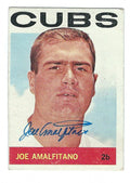 Autographed JOE AMALFITANO 1964 Topps Card