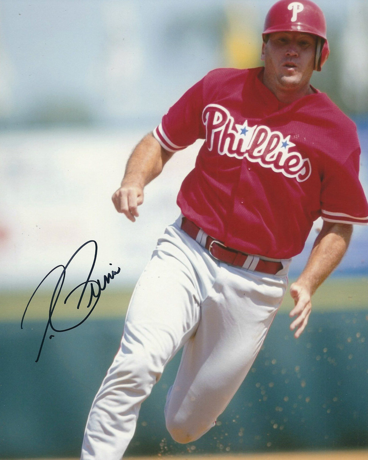 AUTOGRAPHED TOM PRINCE 8X10 Philadelphia Phillies Photo