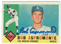Autographed BOB ASPROMONTE 1960 Topps Card