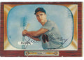 Autographed JIM BUSBY 1955 Bowman card