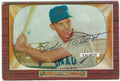 Autographed BOB TALBOT 1955 Bowman card