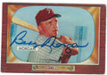 Autographed BOBBY MORGAN 1955 Bowman card