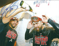 AUTOGRAPHED RENE RIVERA  8X10 Atlanta Braves photo