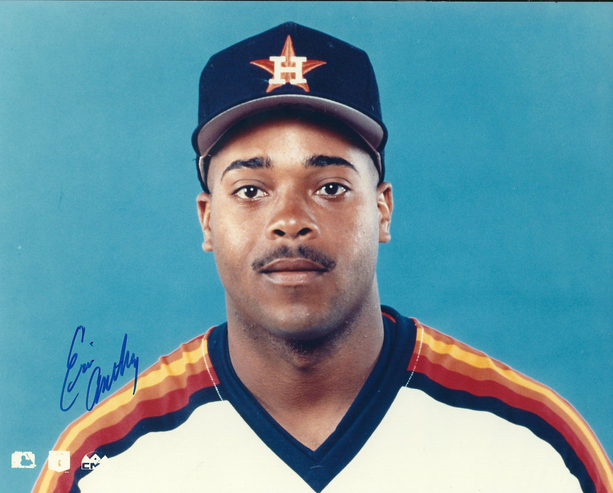 AUTOGRAPHED  ERIC ANTHONY 8x10 Houston Astros Photo
