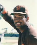 AUTOGRAPHED SANDY ALOMAR JR 8X10 San Diego Padres photo
