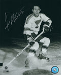 Autographed JIM ROBERTS 8X10 St. Louis Blues Photo