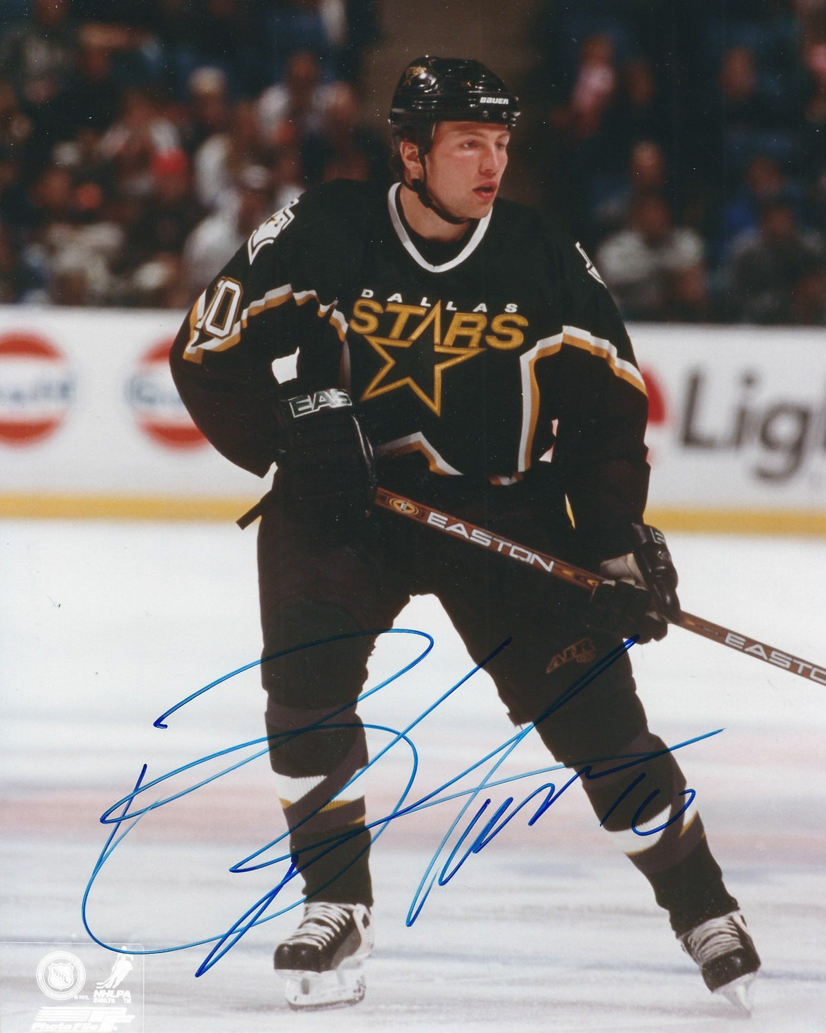 Autographed BRENDEN MORROW 8X10 Dallas Stars  Photo
