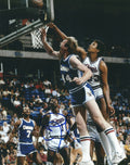 Autographed DAN ISSEL 8X10 DENVER NUGGETS photo
