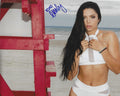 Autographed Emily Ducote UFC & MMA Ring Girl 8x10 photo with COA