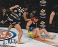 Autographed Keri Anne Taylor Melendez UFC & MMA 8x10 photo with COA