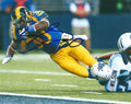 AUTOGRAPHED ZAC STACY 8x10 St Louis Rams Photo