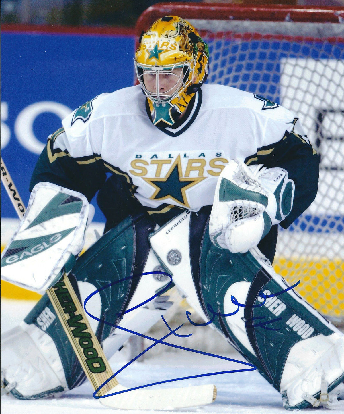 Autographed JOHAN HEDBERG Dallas Stars  Photo