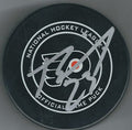 Autographed BRANDON MANNING Philadelphia Flyers Game Hockey Puck