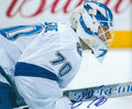 Autographed LOUIS DOMINGUE 8x10 Tampa Bay Lightning photo