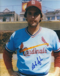 AUTOGRAPHED BOB SYKES 8X10 St. Louis Cardinals photo