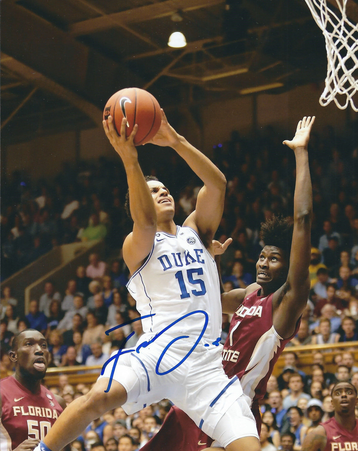 AUTOGRAPHED FRANK JACKSON  8x10 Duke Blue Devils Photo