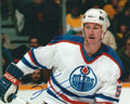 Autographed STEVE SMITH 8X10 Edmonton Oilers Photo