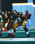 Autographed Dermontti Dawson 8X10 photo Pittsburgh Steelers