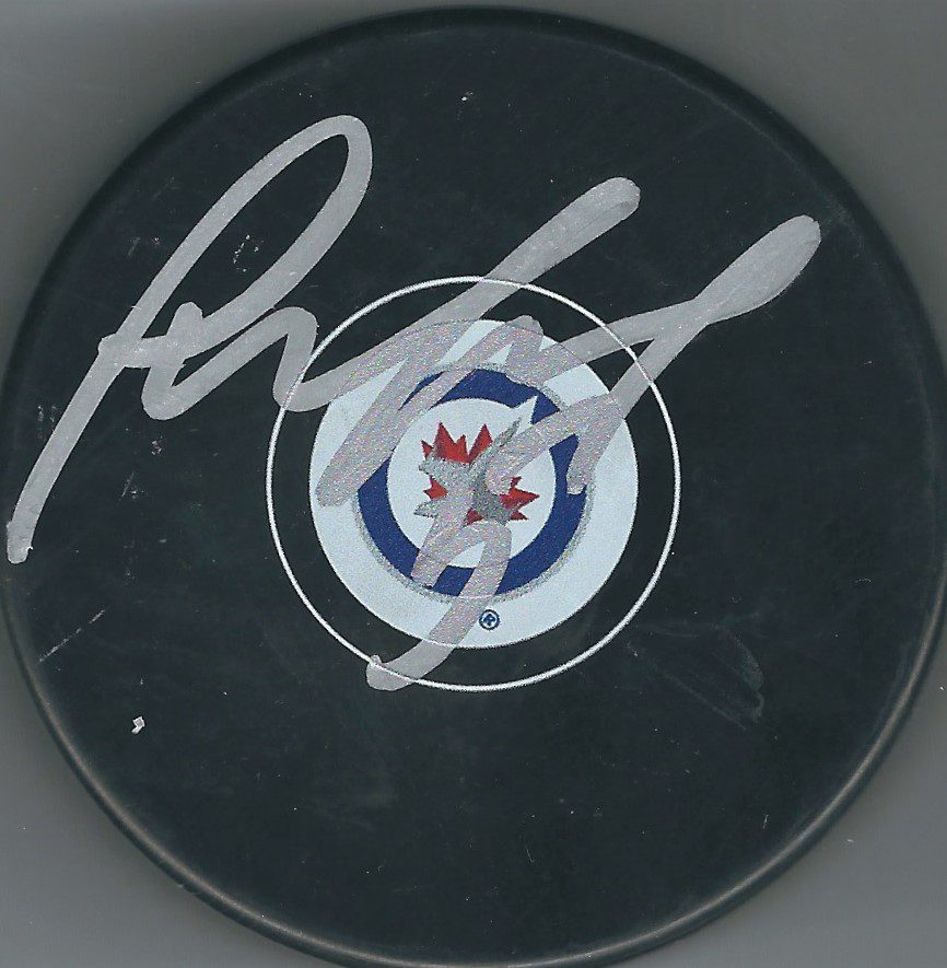 Autographed DMITRY KULIKOV Winnipeg Jets Hockey Puck
