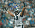 Autographed TREVOR LAWS 8X10 Philadelphia Eagles Photo