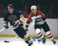 Autographed ED HOSPODAR 8X10 Philadelphia Flyers Photo