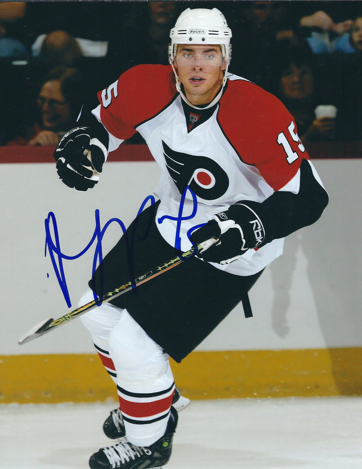 Autographed JOFFREY LUPUL 8X10 Philadelphia Flyers Photo