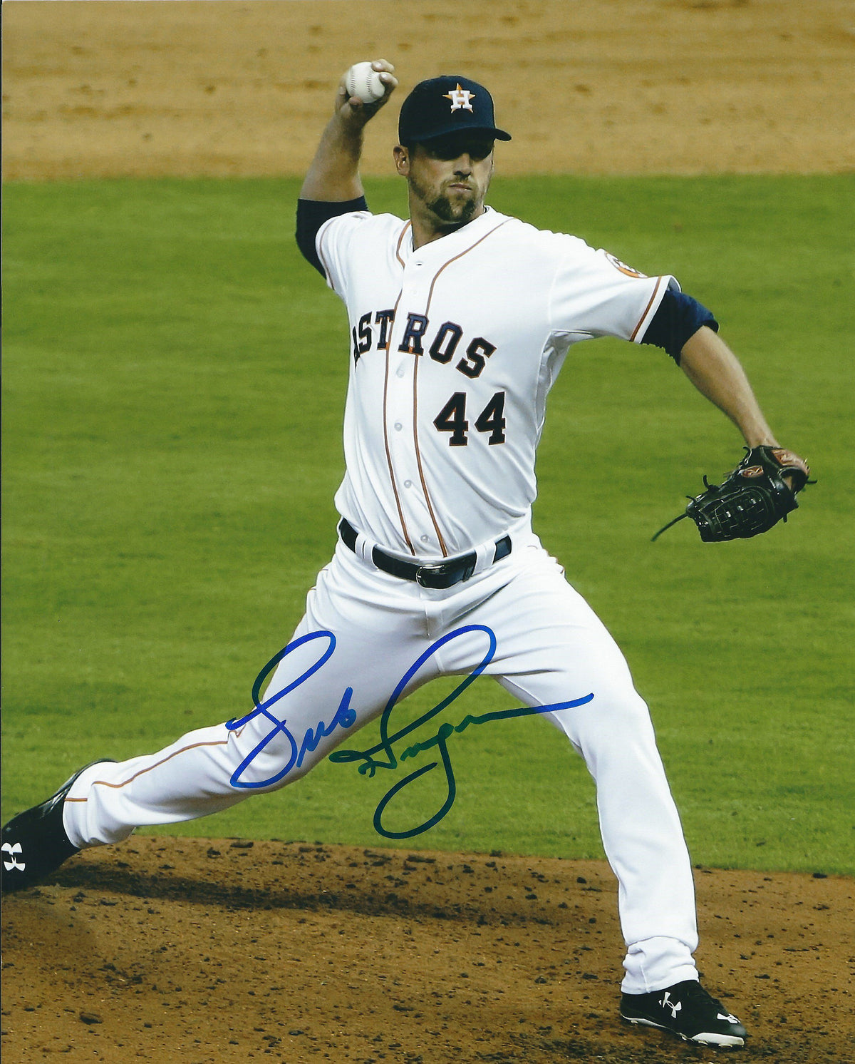AUTOGRAPHED LUKE GREGERSON 8X10 Houston Astros Photo