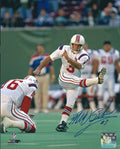 AUTOGRAPHED MATT BAHR 8X10 New England Patriots Photo