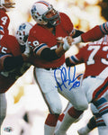 AUTOGRAPHED PETE BROCK 8X10 New England Patriots Photo