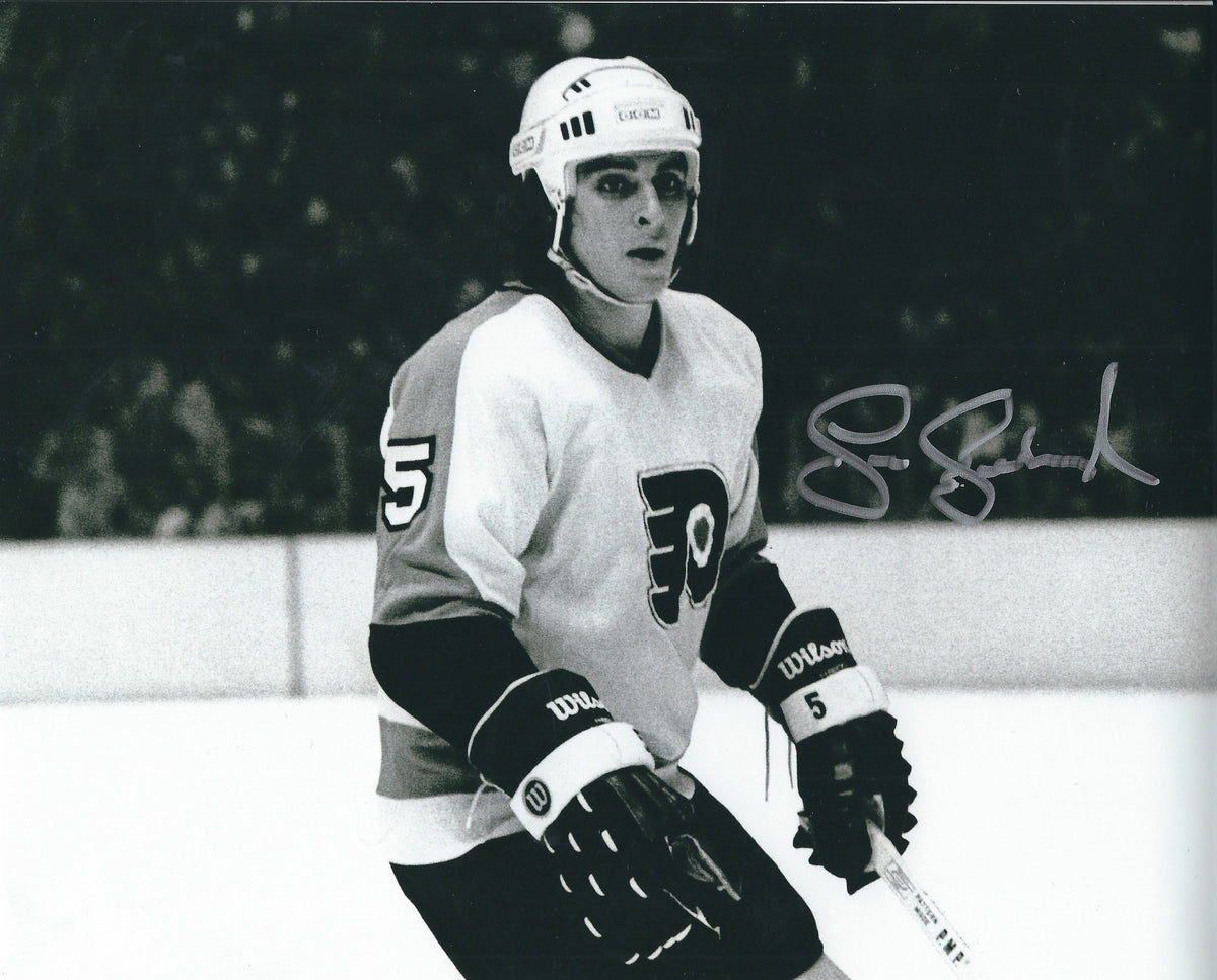 Autographed LARRY GOODENOUGH 8X10 Philadelphia Flyers Photo