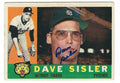 Autographed DAVE SISLER 1960 Topps Card